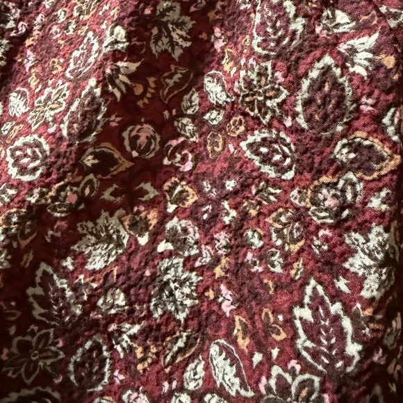 NWT Bobeau Tie Waist Pleated Crop Wide Leg Pant - Picture 2 of 2